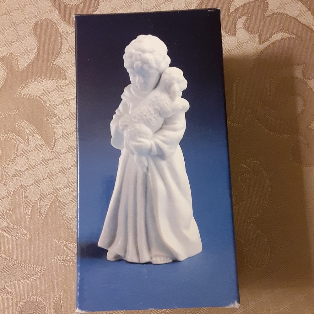 Avon Nativity Collectibles The Shepard Boy Porcelain Figurine